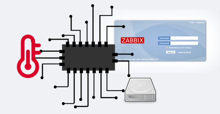 Zabbix 이용 CPU/Hard 온도 모니터링
