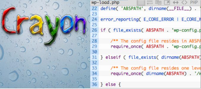 crayon syntax highlighter