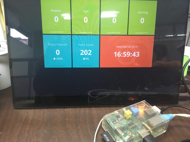 라즈베리 파이+라즈비안 OS 기반 키오스크