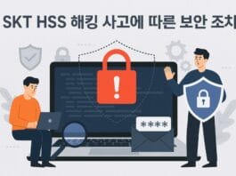 SKT 해킹 사고 피해 예방을 위한 보안 조치