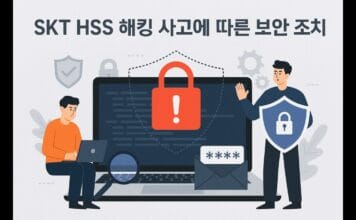 SKT 해킹 사고 피해 예방을 위한 보안 조치
